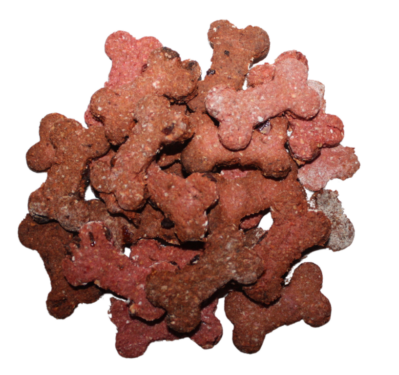 Galletas perro betabel y arándano